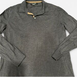 Banana Republic Charcoal Long Sleeve Shirt